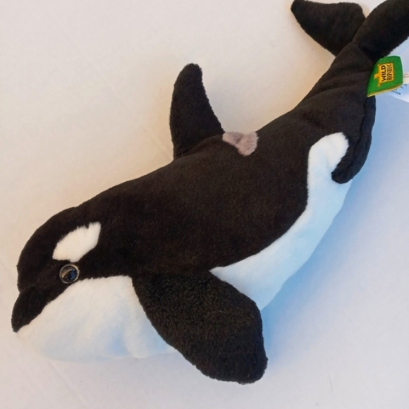 Orca Whale Plush Stuffed Animal - Picture 1 of 4